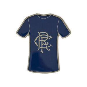 Rangers Home Kit Fridge Magnet / Blue/White